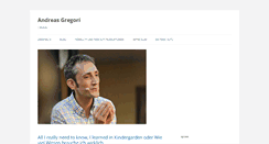 Desktop Screenshot of andreasgregori.com