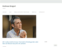Tablet Screenshot of andreasgregori.com